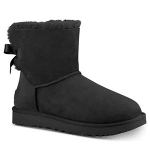 Black UGG boots